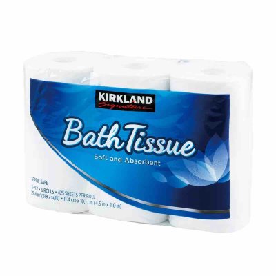 画像1: カークランドシグネチャー バスティッシュ 60ロール Kirkland Signature Bath Tissue 60 Rolls