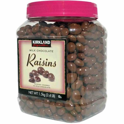 画像1: カークランドシグネチャー チョコレート・レーズン 1.5kg Kirkland Signature Chocolate Raisins 1.5kg