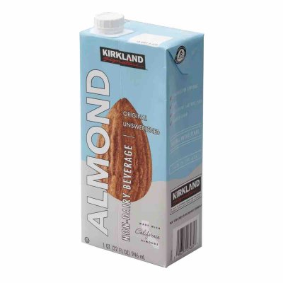 画像1: カークランドシグネチャー アーモンド飲料 無糖 946ml x 12本 Kirkland Signature Unsweetened Almond Beverage 946ml x 12pack