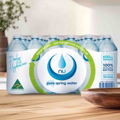 画像3: ニューピュア スプリングウオーター 600ml x 30本 Nu-Pure Spring Water 600ml x 30 Bottles