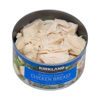 画像2: カークランドシグネチャー チキン缶 354g x 6 Kirkland Signature Canned Chicken 354g x 6