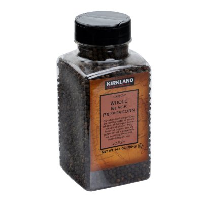 画像1: カークランドシグネチャー ブラックペッパー (粒) 399g Kirkland Signature Whole Black Pepper 14.1oz