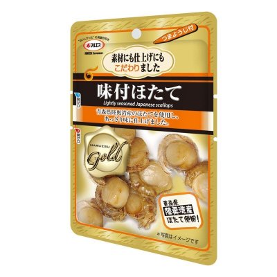 画像1: マルエス 味付ほたて 27g X 5パック Lightly Seasoned Japanese Scallops 27g X 5Packs