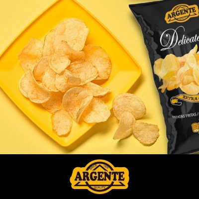 画像1: パパス アルジェンテ デリカテッセン ポテトチップス 500g Papas Argente Delicatessen Potato Chips 500g