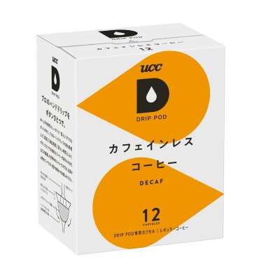 画像1: UCC DRIP POD カフェインレスコーヒー 12カプセル入 UCC DRIP POD Decaf Coffee 12 Capsules