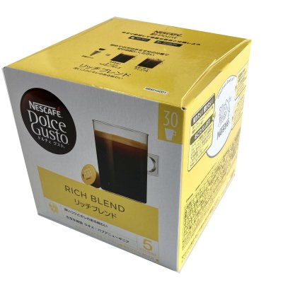 画像1: ネスカフェ　ドルチェグスト　レギュラー/リッチ30杯分 DOLCE GUSTO CAPSULE REGULAR/RICH 30Cups