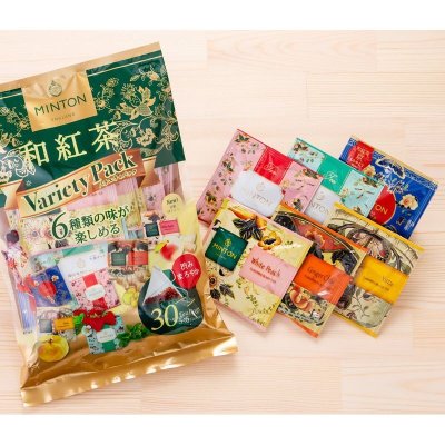 画像1: MINTON 和紅茶バラエティパック 30P MINTON Japanese Style Tea Variety Pack x 30 pack