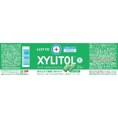 画像1: キシリトール ライムミント ガム 290g XYLITOL Lime Mint Gum 290g