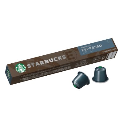 画像1: スターバックス ネスプレッソ互換カプセル エスプレッソロースト 10カプセル入 Starbucks Espresso Roast 10 Capsules for Nespresso