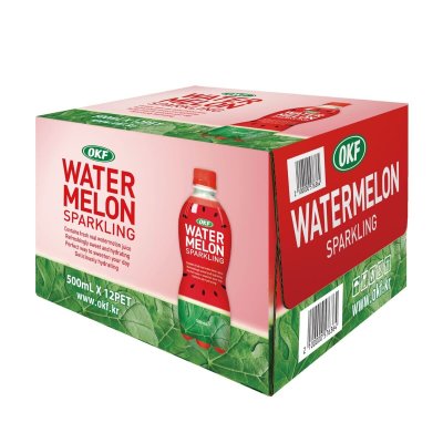 画像1: OKF スイカスパークリングジュース 500mlx12 OKF Watermelon sparkling 500mlx12