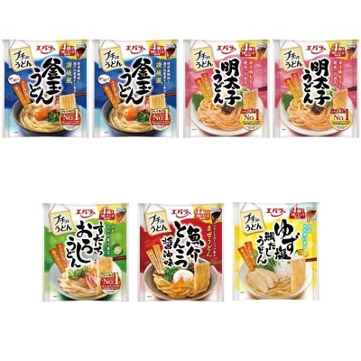 画像2: エバラ プチッとうどん 5種アソート 28個入り Ebara Petit Udon 5 Flavors Assortment 28 pieces