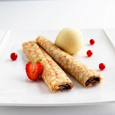 画像1: フレンチチョコレートクレープ　1パック　30g x 20個入 FRENCH CHOCOLATE CREPES 30g x 20 per pack