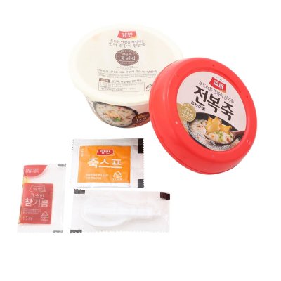 画像2: 東遠 あわび粥287.5g x 4個 Dongwon RICE PORRIDGE with ABALONE 287.5g x 4 pack