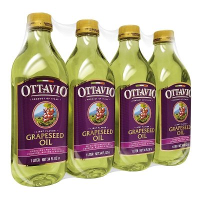 画像1: オッタビオ　グレープシードオイル 920g x 4本 OTTAVIO Grapeseed Oil 920g x 4