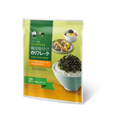 画像1: 韓国味付けのりフレーク 80g x 3袋 Korean Seaweed Flake 80g x 3 bags