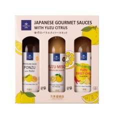 画像1: Kuze Fuku & Sons ゆずのバラエティソースセット Kuze Fuku & Sons JAPANESE GOURMET SAUCES WITH YUZU CITRUS (1)