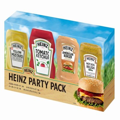 画像1: ハインツ パーティパック 4種類セット HEINZ PARTY PACK 4P SET