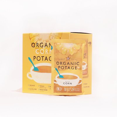 画像1: コスモス食品 有機コーンポタージュ 10袋入り Cosmos Foods Organic Corn Potage 10pc