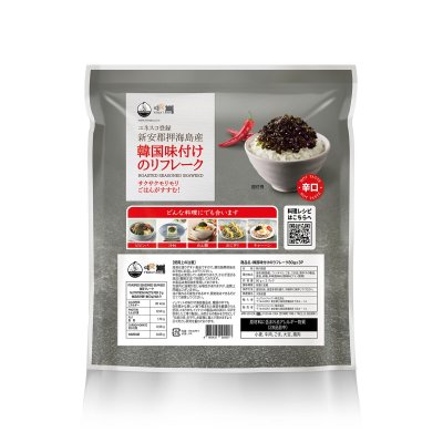 画像2: 韓国味付けのりフレーク 辛口 80g x 3袋 KOREAN SEAWEED FLAKE HOT　80g x 3 bags