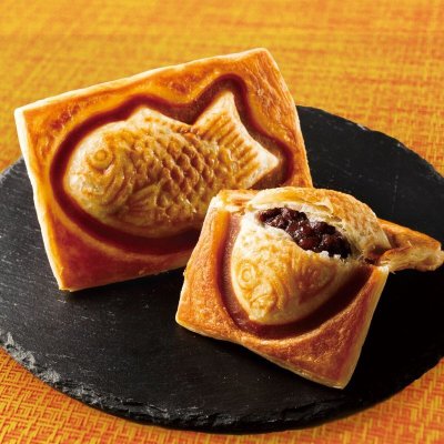 画像1: 【冷凍】銀のあん クロワッサンたい焼 10匹セット FROZEN GINNOAN Croissant Taiyaki x 10