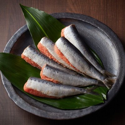 画像1: 【冷凍】博多あごおとし いわし明太 １２尾 Frozen Hakata Agootoshi Sardines with Spicy Pollack Roe x 12