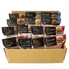 画像2: 【冷凍】李朝園 レンチン韓国ミールセット 7種 170g x 各2個（計14個） Frozen Richouen Korean Instant Meal Set 170g x 2 x 7 kinds (2)