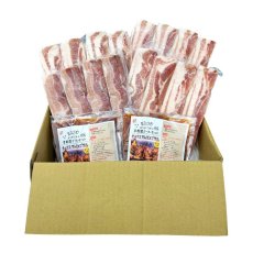 画像2: 【冷凍】李朝園 サムギョプサル1.6kg・味付チュクミ640g BBQセット FROZEN RICHOUEN Pork Belly & Octopus BBQ Set (2)