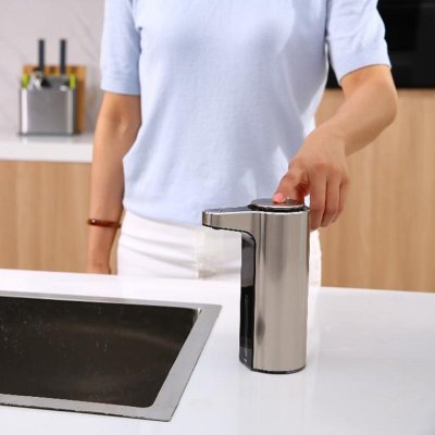 画像1: EKO（イーケーオー）アロマソープディスペンサー 液体タイプ ２個セット EKO Aroma Soap Dispenser Liquid Type 2pcs bundle EK6088L-WH/EK6088L-MT