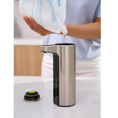 画像1: EKO（イーケーオー）アロマソープディスペンサー 泡タイプ ２個セット EKO Aroma Soap Dispenser Foam Type 2pcs bundle EK6088F-WH/EK6088F-MT