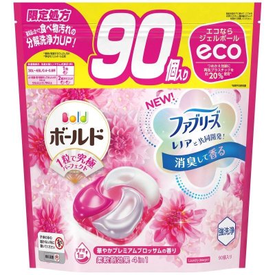 画像1: ボールド ジェルボール 4D プレミアム　洗濯洗剤　 詰替え 180個入り Bold Gel Ball 4D Premium 180 ct