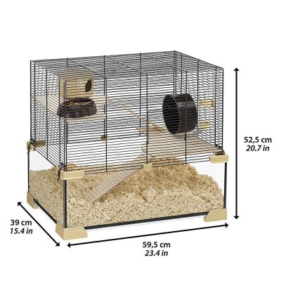 画像1: ハムスター用ケージ カラット60 Hamster Cage Carat60