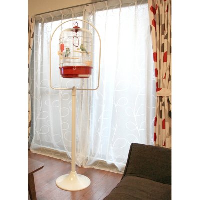 画像2: 小型鳥用ケージ レジーナスタンド 2色 Small Bird Cage Regina Stand 2 Colors