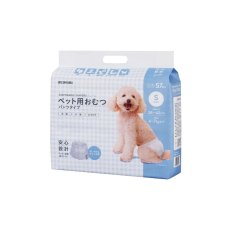 画像2: アイリスオーヤマ ペット用おむつ Sサイズ 57枚入り 2個セット IRIS OHYAMA Pet Diapers Size S 57 pc x 2 pack (2)