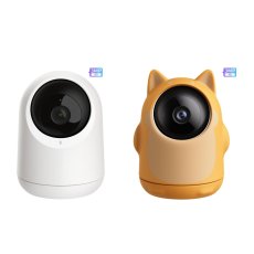 画像1: スイッチボット 見守りカメラ 3MP ２個セット W3101100 SwitchBot Pan/Tilt Cam 3MP 2pcs Bundle W3101100 (1)