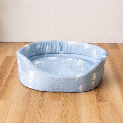 画像2: ひんやり冷たいペットベッド オーバル 46 x 31 x 17cm Cool Pet Bed Oval 46 x 31 x 17cm