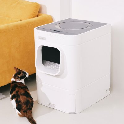 画像2: Lavvie Bot S 自動掃除と自動砂補充のネコ用トイレ Lavvie Bot S Automatic Cat Litter Cleaner and Refiller