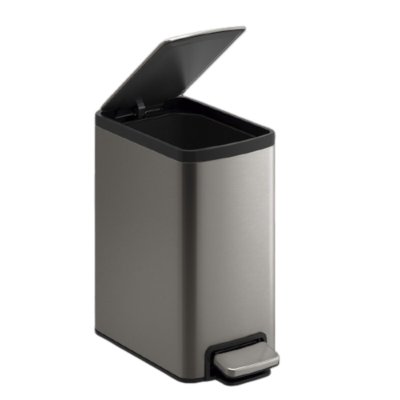 画像1: Kohler（コーラー）6リッター ステンレスゴミ箱 ２個セット Kohler 6Liter Stainless Trash Can 2pcs