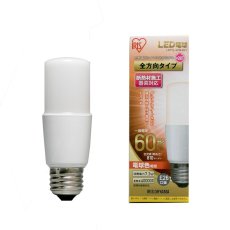 画像2: アイリスオーヤマ LED電球 T型 E26 60型相当 IRIS OHYAMA LED Bulb Type T E26 60W (2)