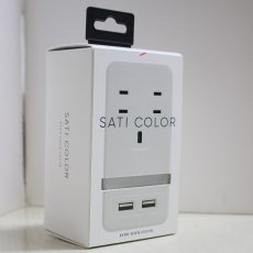 画像2: Fargo（ファーゴ）SATI COLOR(サティカラー) AC4個口 4.2A USB CT221 Fargo SATI Color AC/USB TAP CT221 (2)