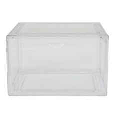 画像1: クリアシューズボックス 4個セット Stackable Shoe Box 4PK (1)