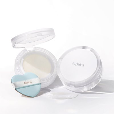 画像2: アピュー ウォーターロック サラサラパクト 本体+詰替え スペシャルセット A′pieu Water Lock Skin Care Finisher Set