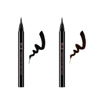 画像2: LB パワーオブアイライナー ブラック&ブラウン 2本セット LB Eye Liner Liquid 2 Pack Black & Brown