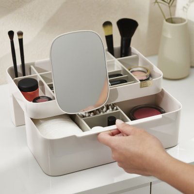 画像2: ジョセフジョセフ ビバ コスメティックオーガナイザー ラージサイズ ミラー付き Joseph Joseph Viva Cosmetic Organizer Large with Mirror