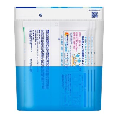 画像1: ビオレ 冷タオル 5本入りｘ3 BIORE COOL BODY TOWEL 15SHEETS