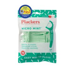 画像1: プラッカーズ・デンタルフロス 75本 Plackers Dental Floss 75PC (1)