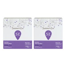 画像1: サマーズイブ フェミニンクレンジングワイプ　2個セット SUMMER'S EVE FEMININE CLEANSING WIPES (1)