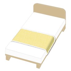 画像2: アイリスオーヤマ 洗える防水ベッドシーツ Lサイズ IRIS OHYAMA Washable Waterproof Bed Sheet L Size (2)