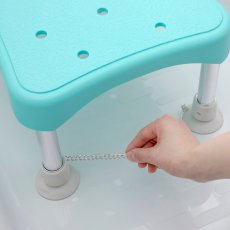 画像5: アイリスオーヤマ ステップ＆イン バスチェア お風呂 イス グリーン IRIS OHYAMA Step & in Bath Chair (Green) (5)