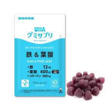 画像4: UHA グミサプリ 鉄＆葉酸 220 粒 UHA Gummy Supplement Iron + Folic Acid 220 Count (4)