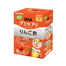 画像2: UHAグミサプリ リンゴ酢 112粒 UHA Gummy Supplement Apple Cider Vinegar 112 Count (2)